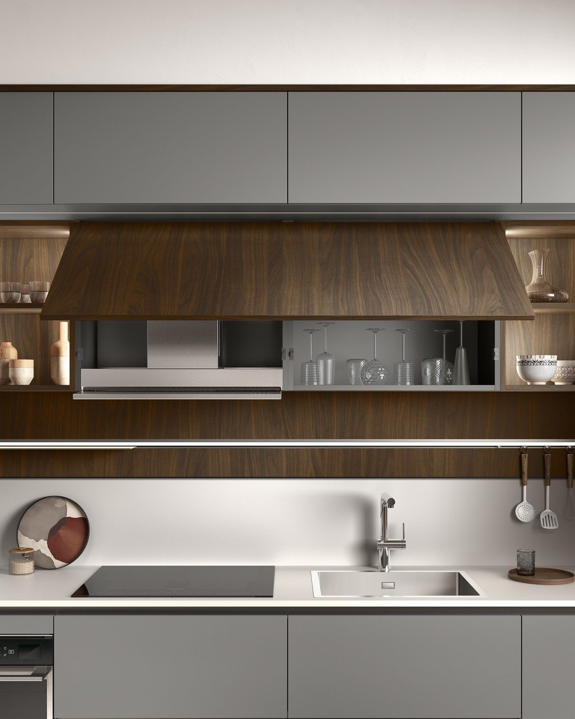 1. La cucina lineare è ideale se ami lo stile minimale