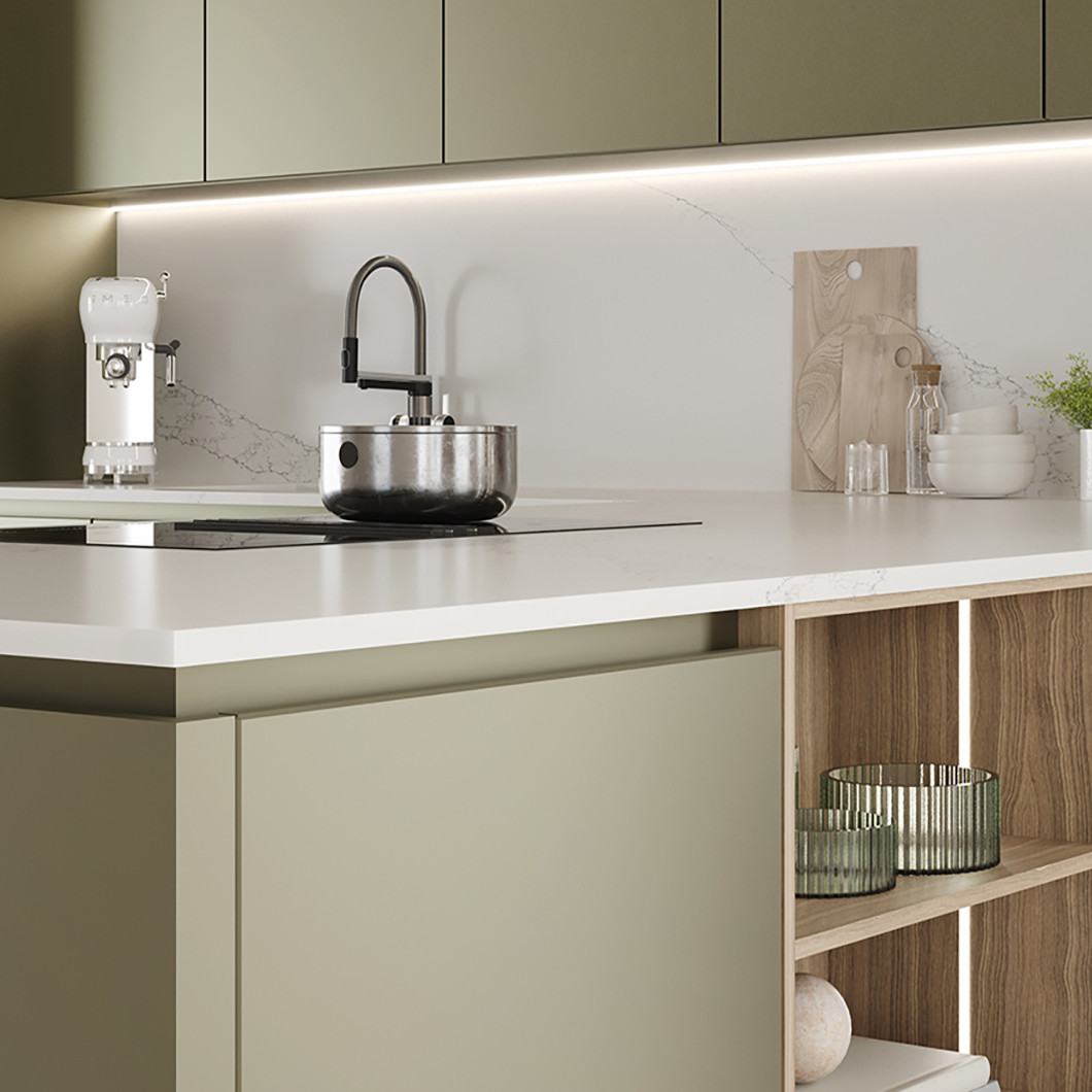 Di semplicissima manutenzione, un top in quarzo richiede solo pochi, piccoli accorgimenti.